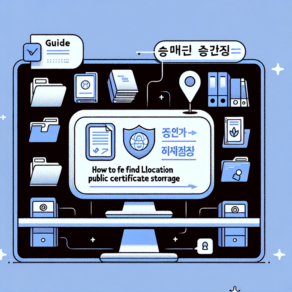 공인인증서 저장 위치 못 찾겠다면? 이 글 보세요