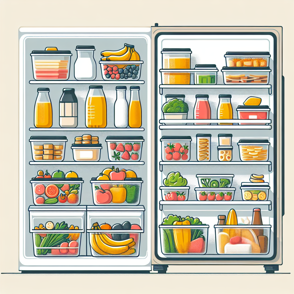 냉장고 수납용기 추천, 음식 꺼내기 편한 냉장실 정리