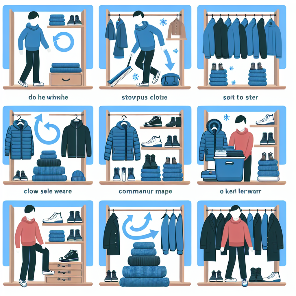 겨울 옷 정리 꿀팁, 공간 확보하고 옷도 오래 입는 법