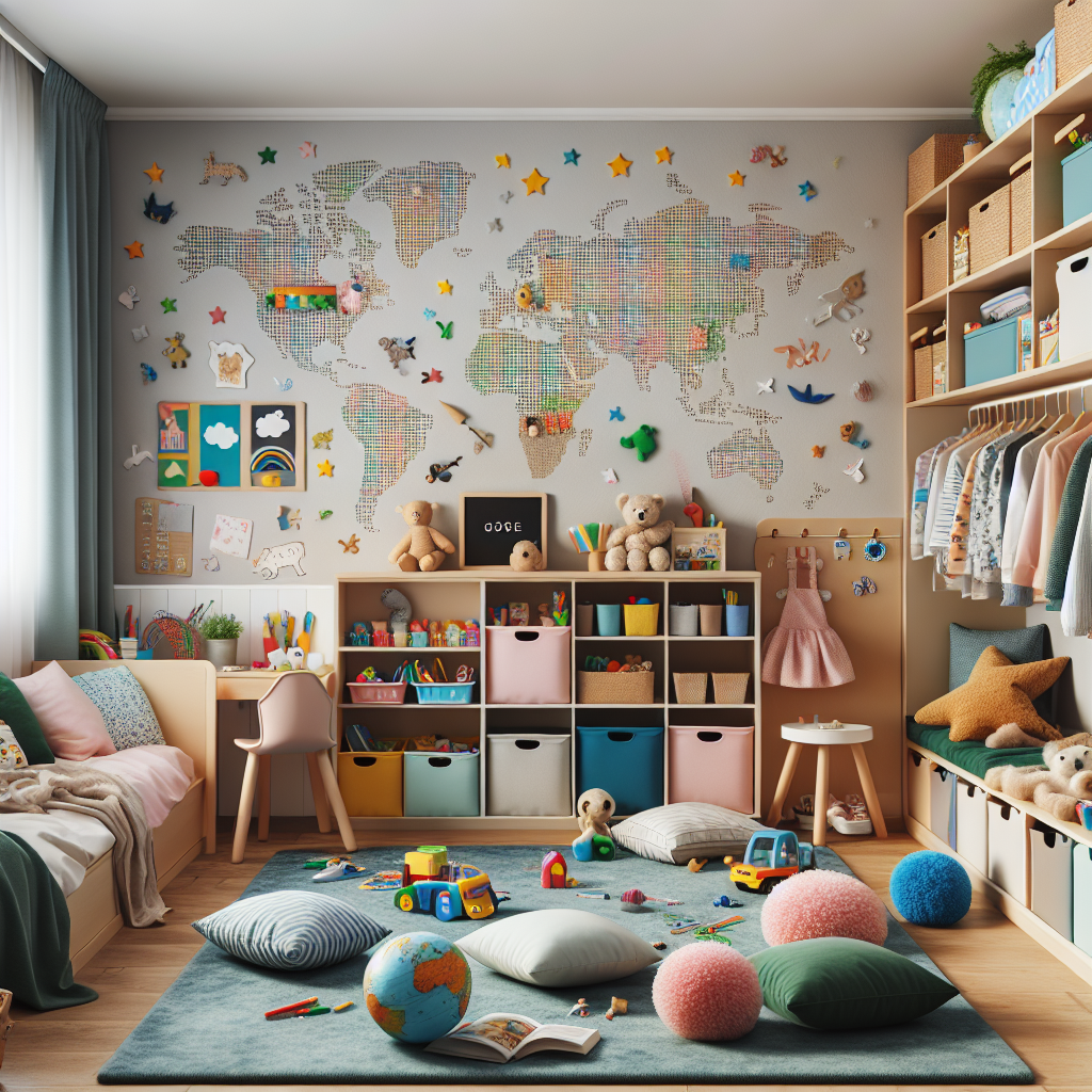 아이방 정리 아이디어, 자녀도 좋아하는 공간 만들기