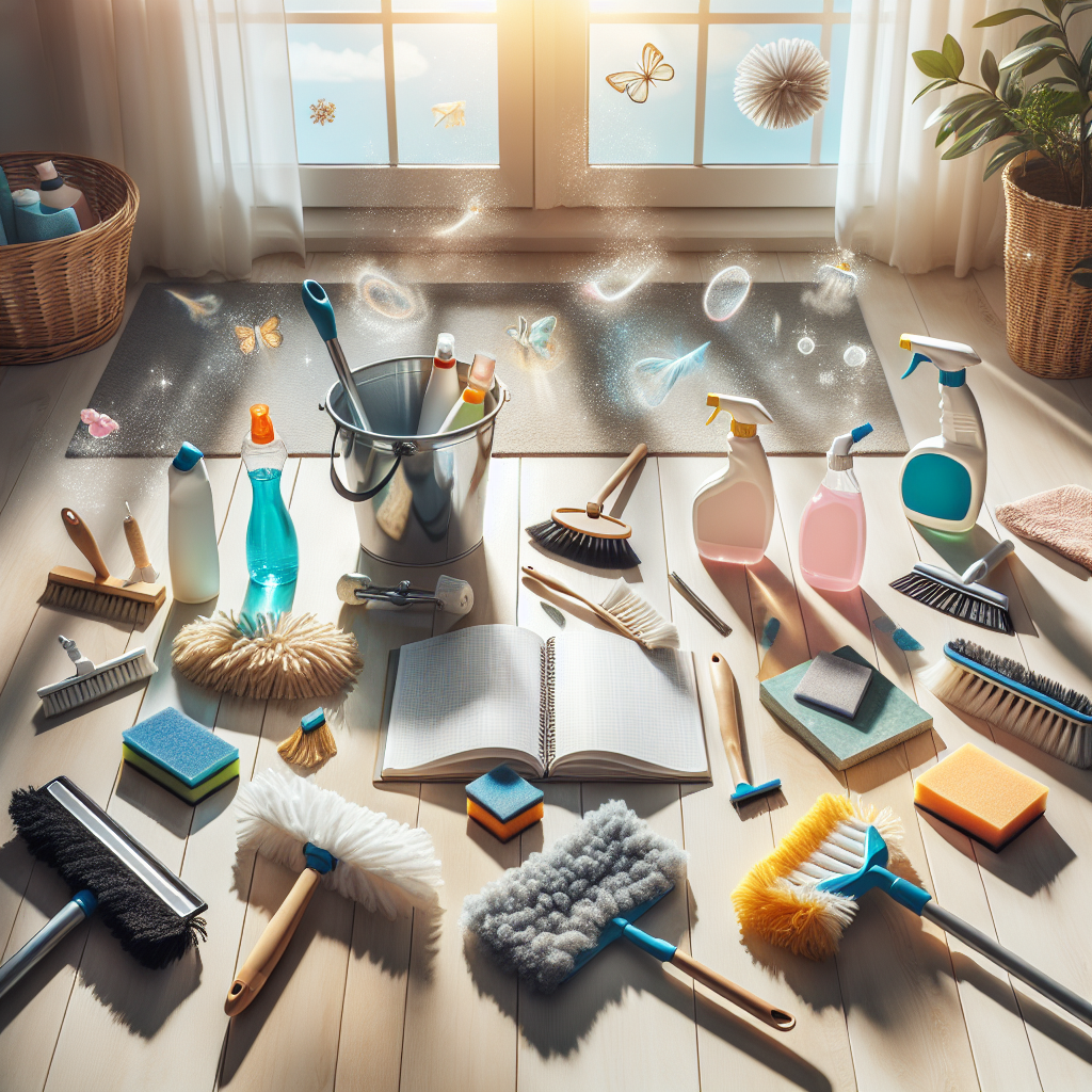 봄맞이 대청소 루틴, 창틀부터 바닥까지 계획 세우기