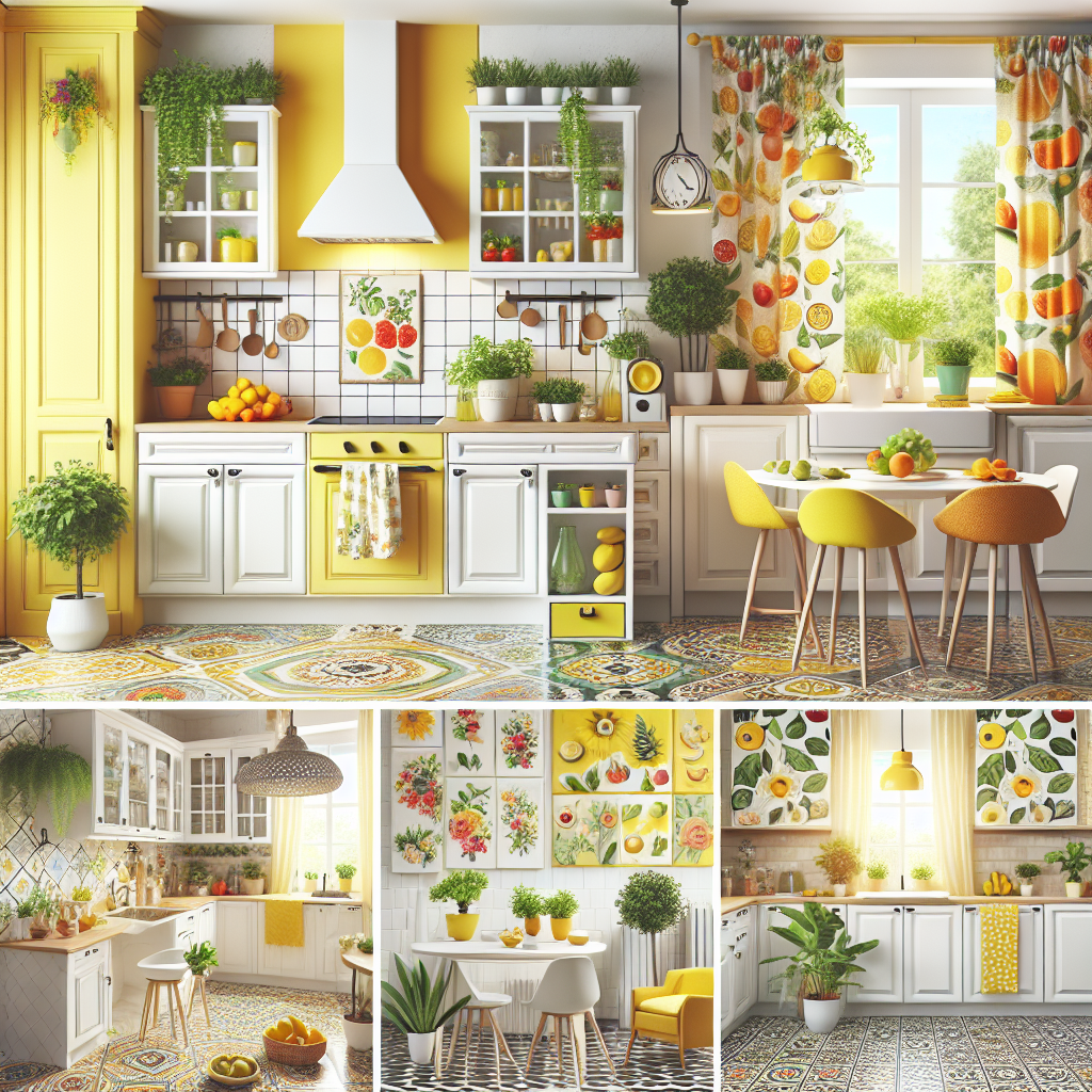 주방 인테리어 추천, 화사하게 바꾸는 아이디어 모음