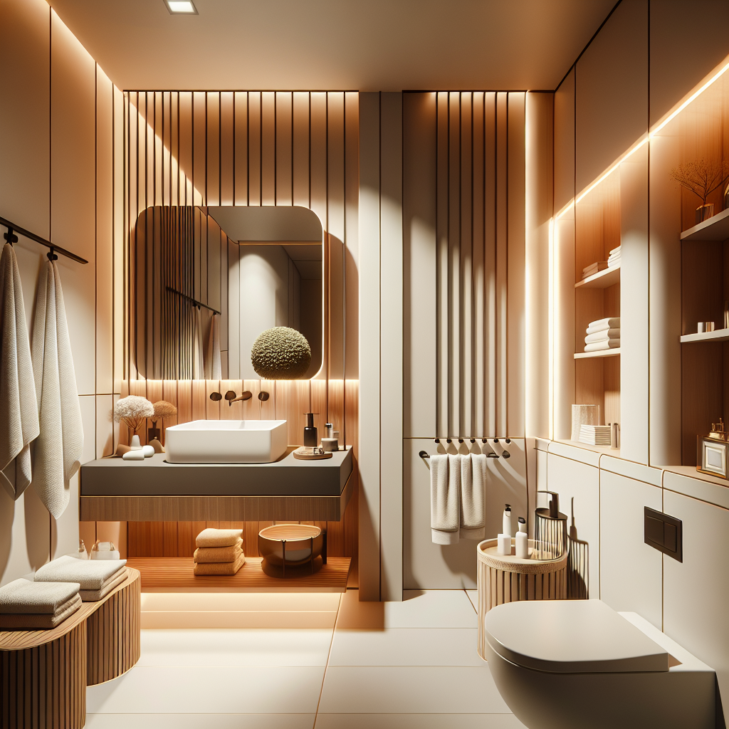 화장실 인테리어 팁, 작은 공간도 호텔처럼 꾸미기