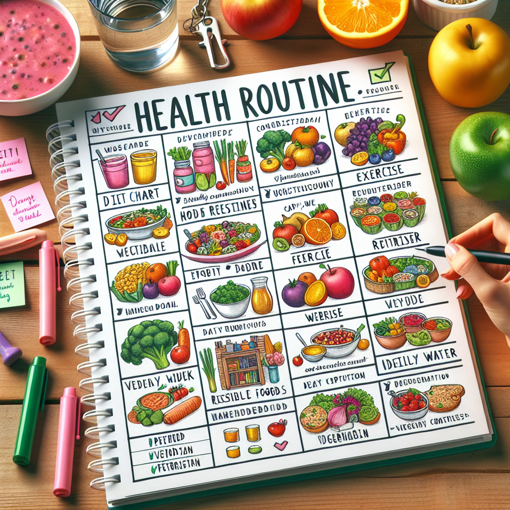 건강 루틴 정리, 꾸준히 지키는 식습관 플랜