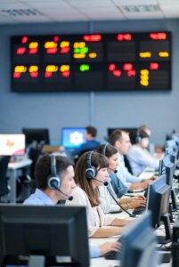 콜센터상담모습