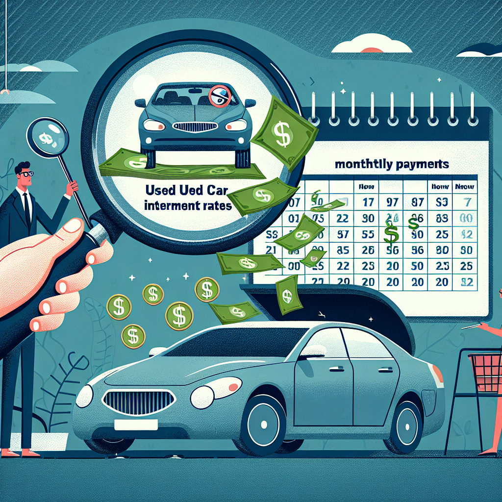 중고차 할부 금리, 월 납입금보다 먼저 보는 이유 중고차 할부 금리, 월 납입금보다 먼저 보는 이유