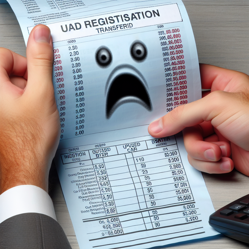 중고차 이전등록비, 예상보다 커서 놀라는 항목