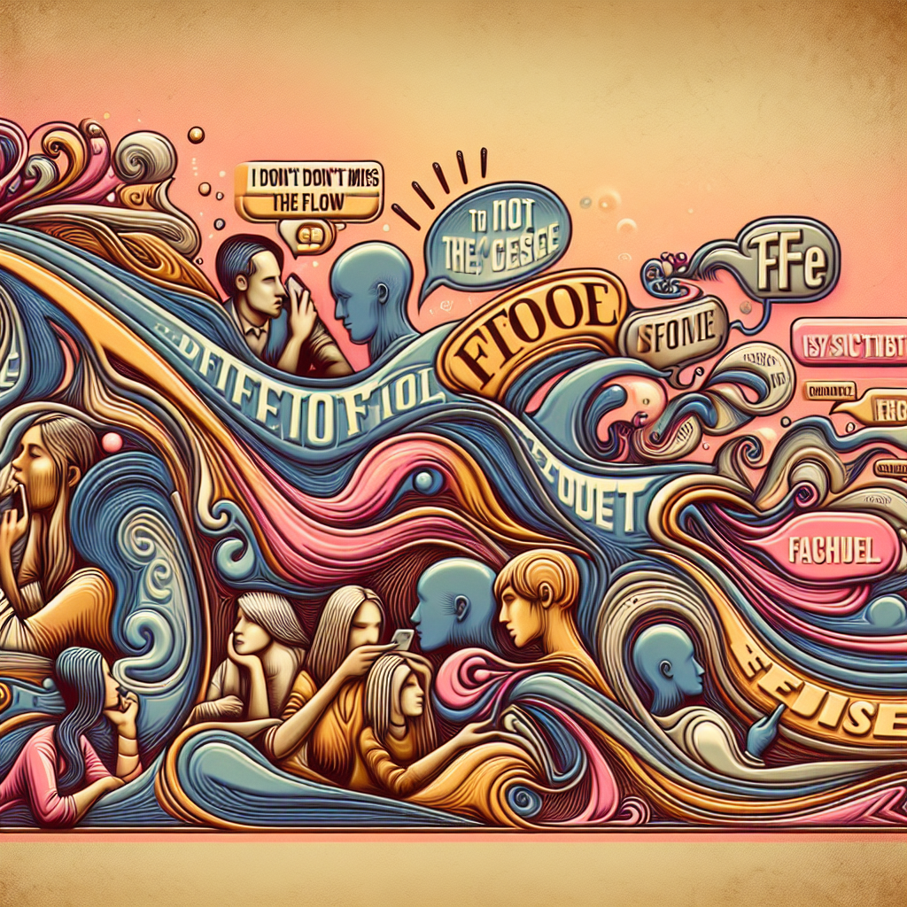 유행어 뜻 정리, 대화 흐름을 놓치지 않으려는 심리