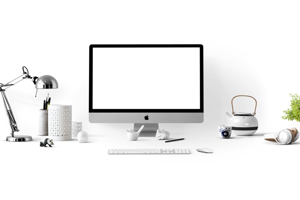 natural mosquito repellent diffuser in minimal home office
