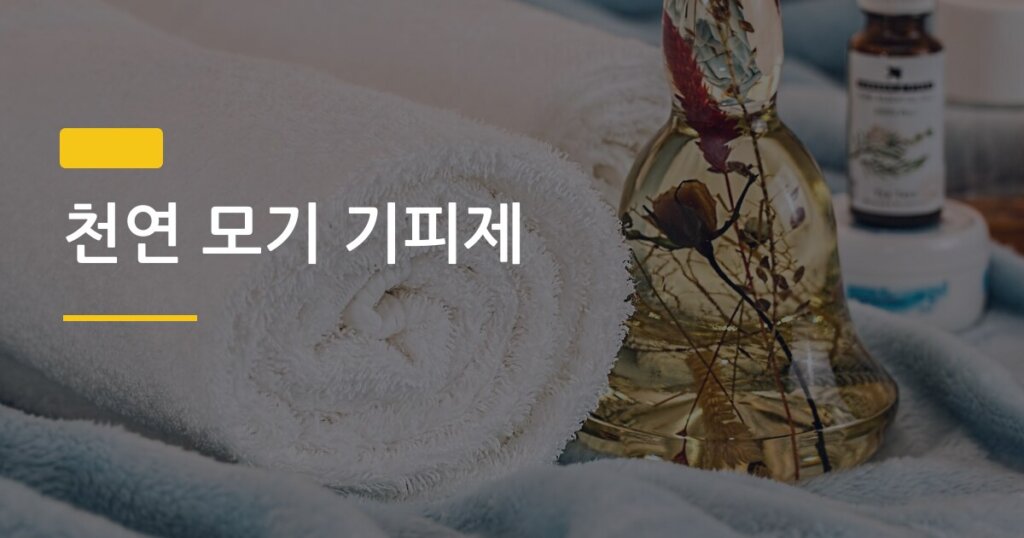 천연 모기 기피제, 집에서 10분 만에 만드는 방법 5가지