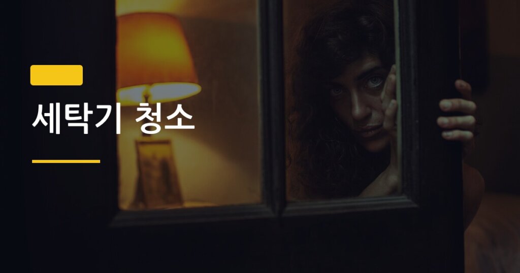세탁기 청소, 안 하면 옷에서 나는 그 냄새의 진짜 원인이었다