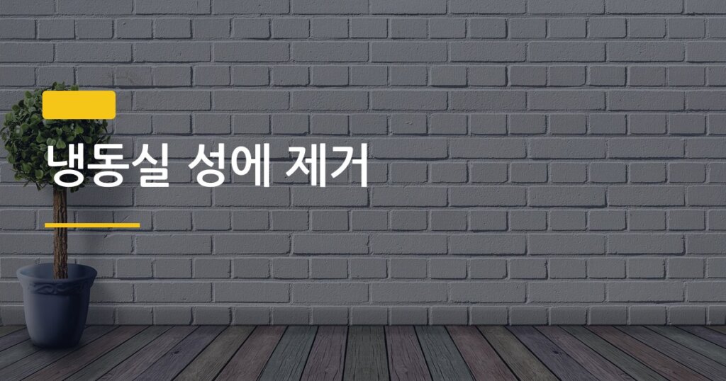 냉동실 성에 제거, 드라이어 하나로 30분 안에 끝내는 셀프 청소법